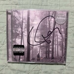 Taylor Swift Signed 'folklore' CD - Sealed